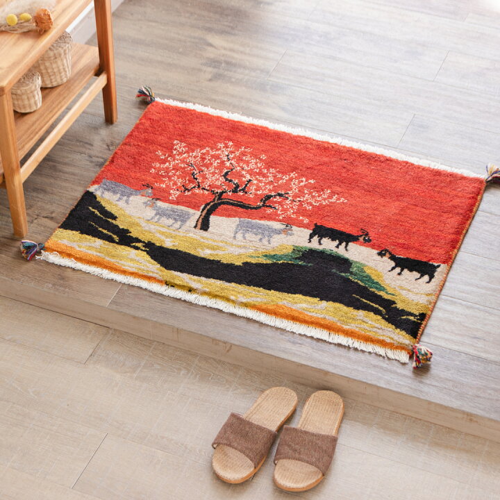 楽天市場】【アウトレットセール 55%OFF】【本場イラン産】61×86cm 