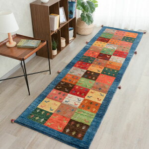 �y�{��C�����Y�z83×290cm �M���b�x �����i�[�T�C�YLL�i�������� ��D�� �V�R���� ���킢�� ������� �O�~ ���O �L�� �E�[��100% �y���V�� �M���x Gabbeh�j��G638_CL