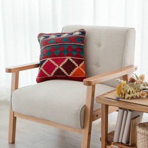 【本場イラン産】41×39cm ミニキリム(送料無料 手織り 天然染料 かわいい おしゃれ 絨毯 ラグ ウール100% ペルシャ)◆KUSHA クーシャー