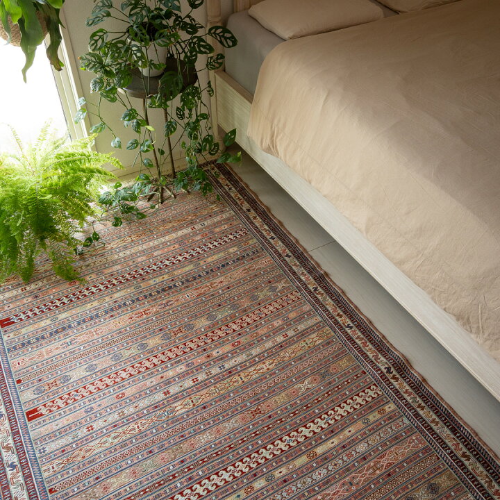 楽天市場】【本場イラン産】132×192cm キリム ラグサイズL（送料無料 