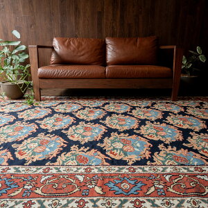 【本場イラン産】170×262cm キリム ラグサイズM(送料無料 手織り 天然染料 かわいい おしゃれ 絨毯 ラグ)◆BAHAMIN バハーミーン