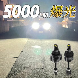 T16 LED 爆光 バックランプ 5000ルーメン 2個 T20 LED 車検対応 スーパーホワイト キャンセラー 無極性 ハイブリット車対応 g-0 電球 あす楽 送料無料