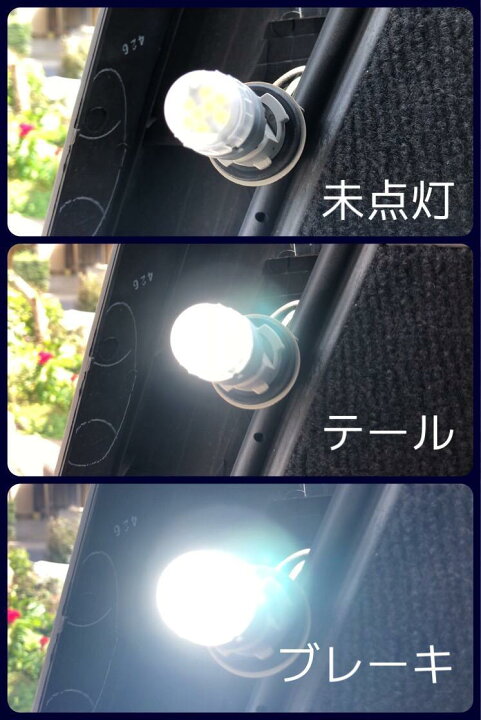 楽天市場 Led T ダブル Smd21連 レッド 赤 ホワイト 白 Tウェッジ球 T シングル T ピンチ部違い対応 テールランプ Led ストップランプ バルブ T Led バックランプ 爆光 無極性 12v車 ブレーキランプ 爆光 Cn 9 Cn 14 あす楽 送料無料 明るい車用led