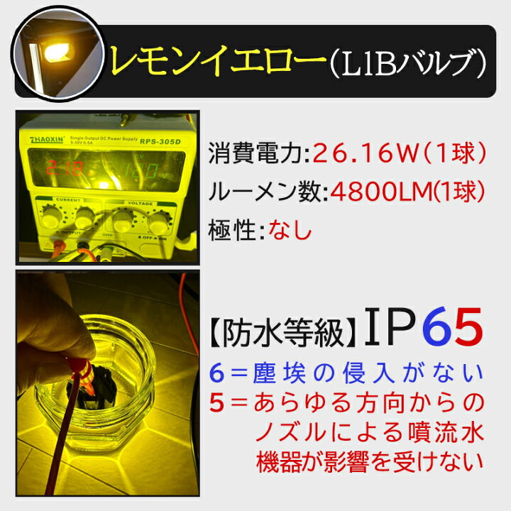 楽天市場】L1B LED フォグランプ ホワイト 単色 純正LED用 