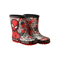 (スパイダーマン) Spider-Man オフィシャル商品 キッズ・子供 ボーイズ 長靴 キャラクター 子供靴 レイン…