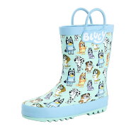 (ブルーイ) Bluey オフィシャル商品 キッズ・子供 キャラクター 長靴 全面柄 子供靴 レインブーツ ウェリ…