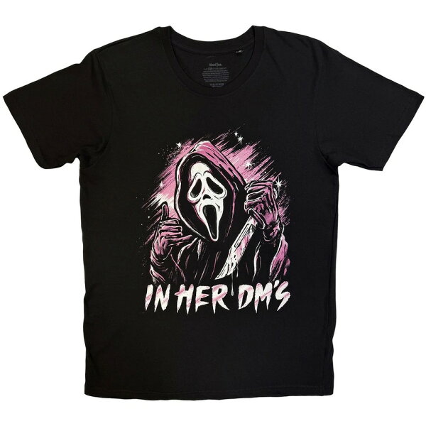 (ゴーストフェイス) Ghost Face オフィシャル商品 ユニセックス In Her DM's Tシャツ 半袖 トップス 【海外通販】