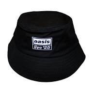 (オアシス) Oasis オフィシャル商品 ユニセックス Live '25 ハット ロゴ バケットハット 帽子 【海外通販】