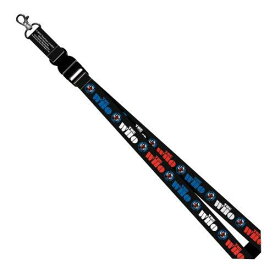 (ザ・フー) The Who オフィシャル商品 ターゲット ランヤード ロゴ ネックストラップ 【海外通販】
