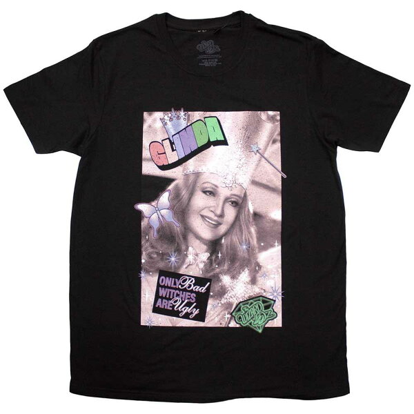 (オズの魔法使) The Wizard Of Oz オフィシャル商品 ユニセックス Only Bad Witches Are Ugly Tシャツ 半袖 トップス 【海外通販】