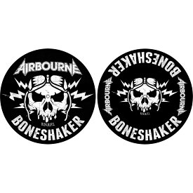 (エアボーン) Airbourne オフィシャル商品 Boneshaker スリップマット ターンテーブルマット (2枚組) 【海外通販】