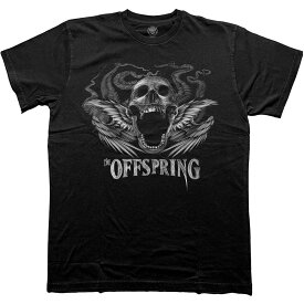 (オフスプリング) The Offspring オフィシャル商品 ユニセックス Feathered Winged Tシャツ スカル 半袖 トップス 【海外通販】