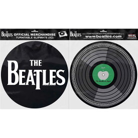 (ビートルズ) The Beatles オフィシャル商品 Drop T スリップマット ロゴ ターンテーブルマット 【海外通販】