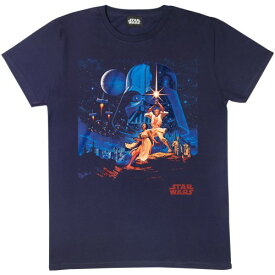 (スター・ウォーズ) Star Wars A New Hope オフィシャル商品 レディース Vintage ボーイフレンド Tシャツ 半袖 カットソー トップス 【海外通販】
