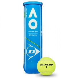 (ダンロップ) Dunlop オーストラリアンオープン テニスボール ボール (4個) 【海外通販】