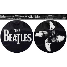 (ビートルズ) The Beatles オフィシャル商品 Faces スリップマット ターンテーブルマット (2枚組) 【海外通販】
