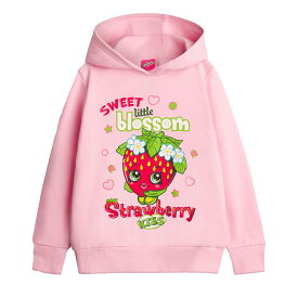 (ショップキンズ) Shopkins オフィシャル商品 キッズ・子供 Strawberry Kiss パーカー フード付き トレーナー 【海外通販】