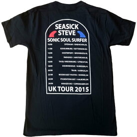 (シーシック・スティーブ) Seasick Steve オフィシャル商品 ユニセックス Sonic Soul Surfer Tシャツ バックプリント 半袖 トップス 【海外通販】