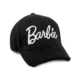 (バービー) Barbie オフィシャル商品 レディース 刺繍 ロゴ キャップ 帽子 【海外通販】