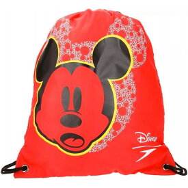 (ディズニー) Disney オフィシャル商品 ミッキーマウス Speedo ドローストリング ウェットバッグ 巾着 ナップザック 【海外通販】
