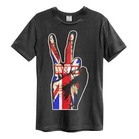 (アンプリファイド) Amplified オフィシャル商品 ユニセックス The Who Tシャツ Union Jack Hand 半袖 カットソー トップス 【海外通販】