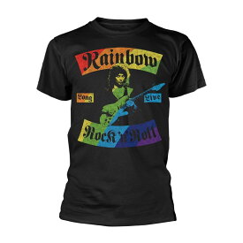 (レインボー) Rainbow オフィシャル商品 ユニセックス Long Live Rock N Roll Tシャツ 半袖 トップス 【海外通販】