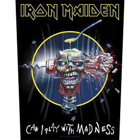 (アイアン・メイデン) Iron Maiden オフィシャル商品 Can I Play With Madness ワッペン パッチ 【海外通販】