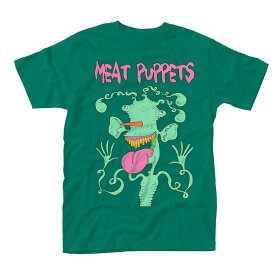 (ミート・パペッツ) Meat Puppet オフィシャル商品 ユニセックス Monster Tシャツ 半袖 トップス 【海外通販】