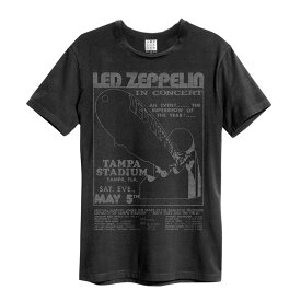(アンプリファイド) Amplified オフィシャル商品 ユニセックス Led Zeppelin Tシャツ Tampa Stadium 半袖 カットソー トップス 【海外通販】