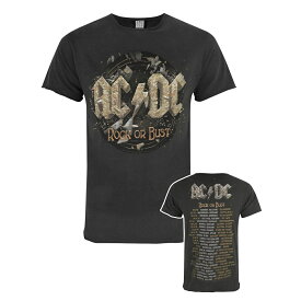 (アンプリファイド) Amplified オフィシャル商品 メンズ AC/DC Tシャツ Rock Or Bust 半袖 トップス 【海外通販】