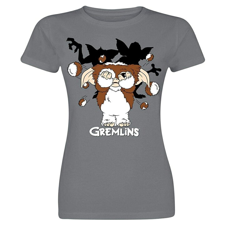 楽天市場 グレムリン Gremlins オフィシャル商品 レディース ファーボール Tシャツ 半袖 トップス 海外通販 Pertemba Japan