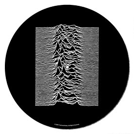 (ジョイ・ディヴィジョン) Joy Division オフィシャル商品 Unknown Pleasures スリップマット ターンテーブルマット 【海外通販】
