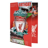 リバプール・フットボールクラブ Liverpool FC オフィシャル商品 メロディーつき グリーティングカード …