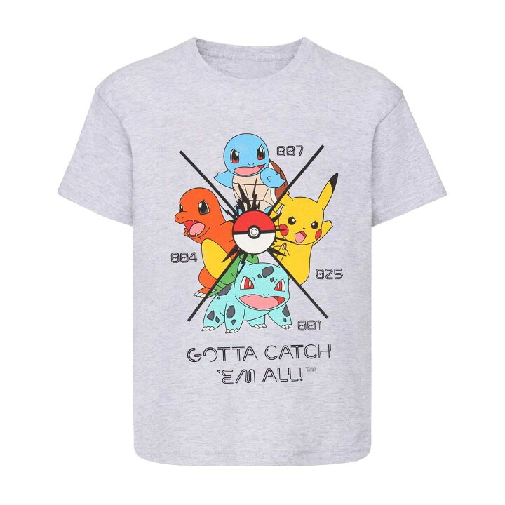 楽天市場 ポケモン Pokemon オフィシャル商品 キッズ 子供 ガールズ Gotta Catch Em All Tシャツ 半袖 カットソー トップス 海外通販 Pertemba Japan