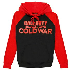 (コール・オブ・デューティー) Call Of Duty オフィシャル商品 メンズ Black Ops Cold War ロゴ パーカー 長袖 トレーナー 【海外通販】