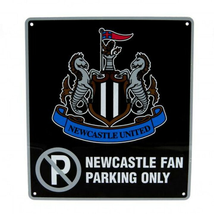 楽天市場 ニューカッスル ユナイテッド フットボールクラブ Newcastle United Fc オフィシャル商品 No Parking サイン メタルサイン 海外通販 Pertemba Japan