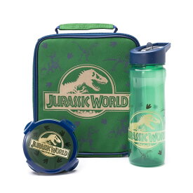 (ジュラシック・ワールド) Jurassic World オフィシャル商品 キッズ・子供 ランチバッグ ボトル セット 【海外通販】