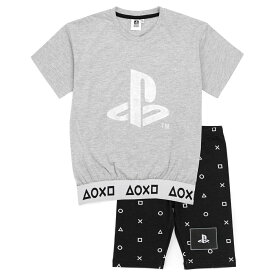 (プレーステーション) Playstation オフィシャル商品 キッズ・子供 ガールズ パジャマ 半袖 半ズボン 上下セット 【海外通販】