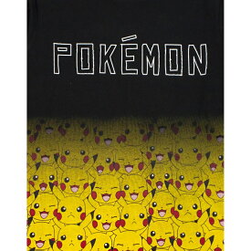 (ポケモン) Pokemon オフィシャル商品 キッズ・子供 ボーイズ ピカチュウ フェイス Tシャツ 長袖 トップス カットソ− 【海外通販】