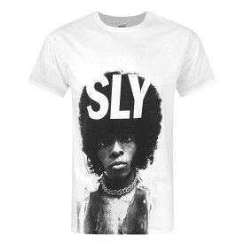 (スライ・ストーン) Sly Stone オフィシャル商品 メンズ ポートレート Tシャツ 半袖 カットソー トップス 【海外通販】