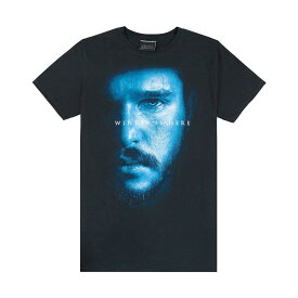 (ゲーム・オブ・スローンズ) Game Of Thrones オフィシャル商品 ジョン・スノー Winter Is Here Tシャツ 半袖 カットソー トップス 【海外通販】