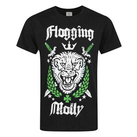 (フロッギング・モリー) Flogging Molly オフィシャル商品 メンズ Lion Tシャツ 半袖 カットソー トップス 【海外通販】