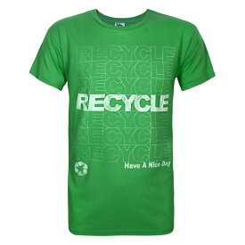 (ジャンクフード) Junk Food オフィシャル商品 メンズ Recycle Have A Nice Day Tシャツ 半袖 カットソー トップス 【海外通販】