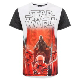 (スター・ウォーズ) Star Wars オフィシャル商品 メンズ The Last Jedi ファースト・オーダー Tシャツ 半袖 トップス カットソー 【海外通販】