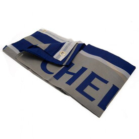 チェルシー フットボールクラブ Chelsea FC オフィシャル商品 ワードマーク フラッグ 旗 【海外通販】