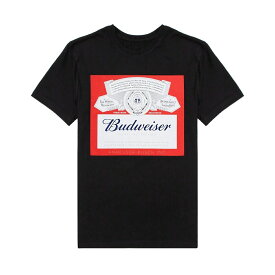 (バドワイザー) Budweiser オフィシャル商品 メンズ ロゴ Tシャツ 半袖 トップス カットソー 【海外通販】