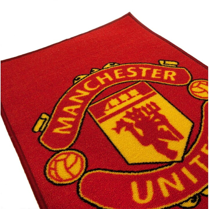 楽天市場 マンチェスター ユナイテッド フットボールクラブ Manchester United Fc オフィシャル商品 ロゴ入り ラグ フロアマット 海外通販 Pertemba Japan