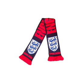イングランド・フットボール・アソシエーション England FA オフィシャル商品 ネーム クレスト マフラー スカーフ 【海外通販】