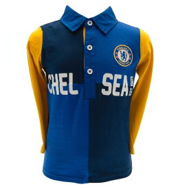 チェルシー フットボールクラブ Chelsea FC オフィシャル商品 ベビー・赤ちゃん用 ラグビージャージ トップス 【海外通販】