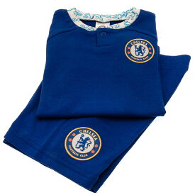 チェルシー フットボールクラブ Chelsea FC オフィシャル商品 ベビー・赤ちゃん用 2022-23 半袖 Tシャツ・ショートパンツ 上下セット 【海外通販】